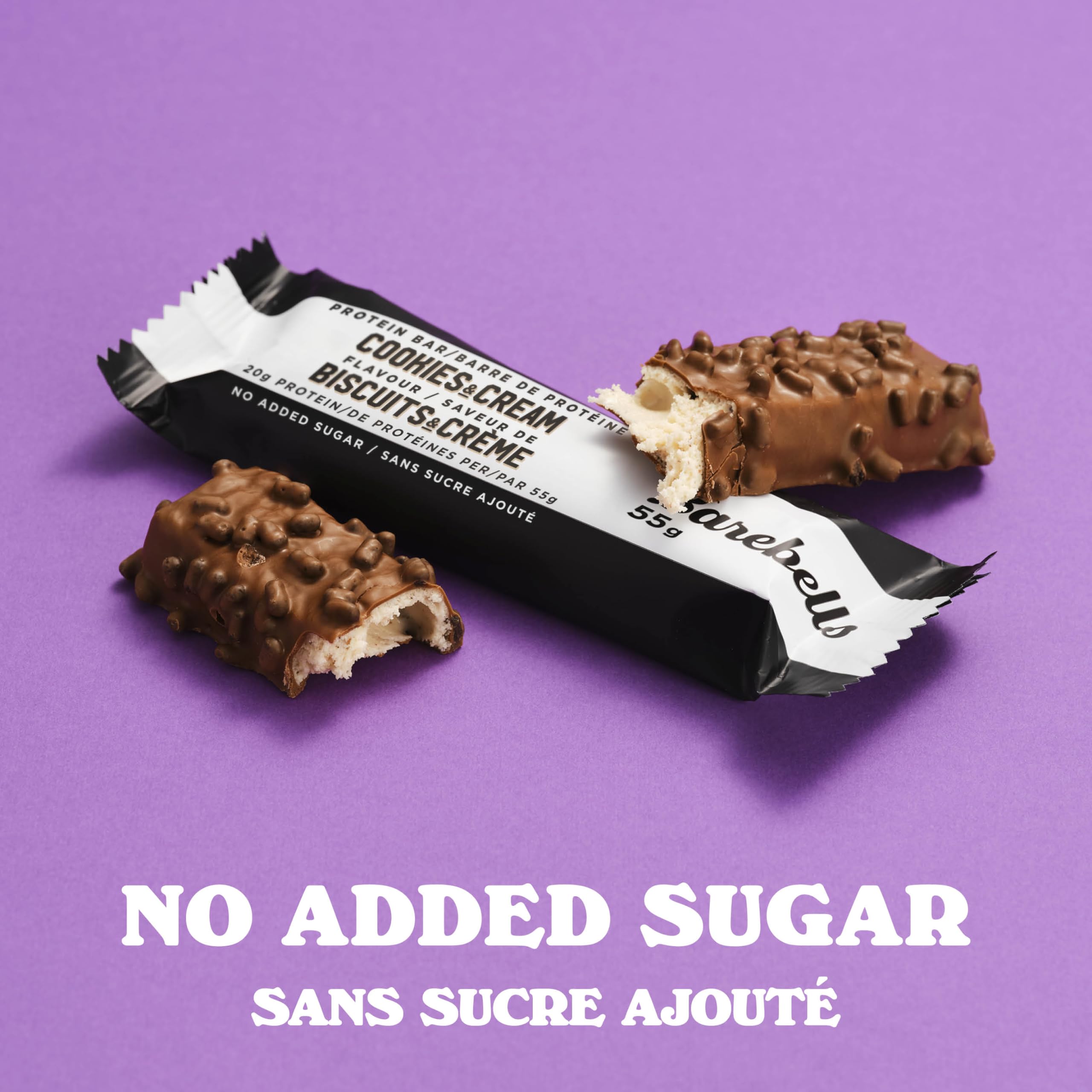 【12本】Barebells キャラメルチョコ プロテインバー Amazon.co.jp: Barebells Protein Bars Cookies & Cream - 12 Count
